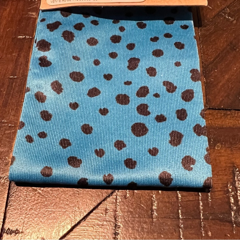 Nike Dri-Fit Fury 3.0 Printed Blue Black Sweatband Headband - Picture 3 of 5